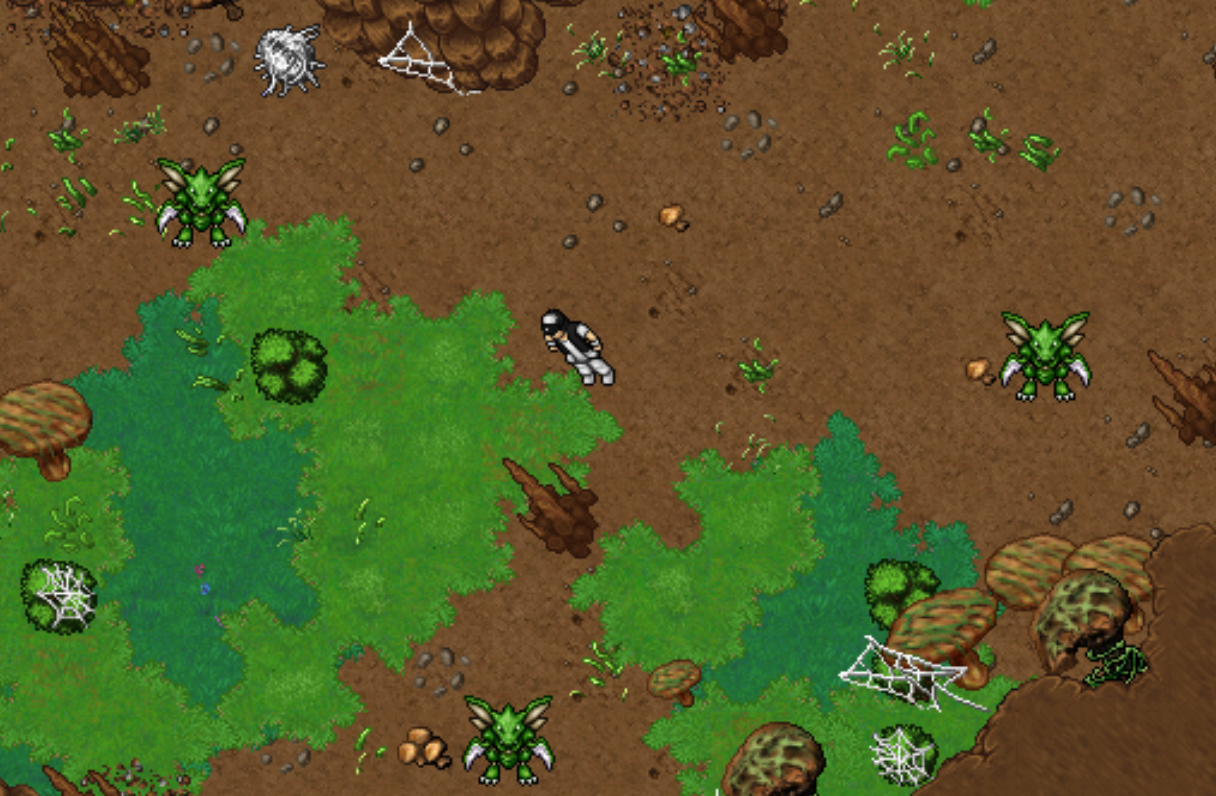 Área selvagem com Scyther